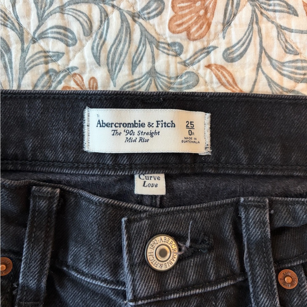 Abercrombie & Fitch Dark Gray Denim Jeans